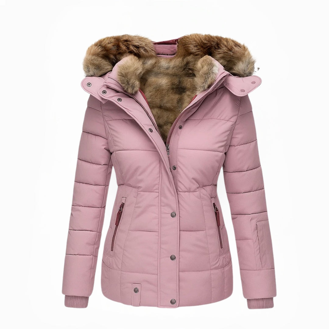 Women's Fur Lined Winter Coat Louise