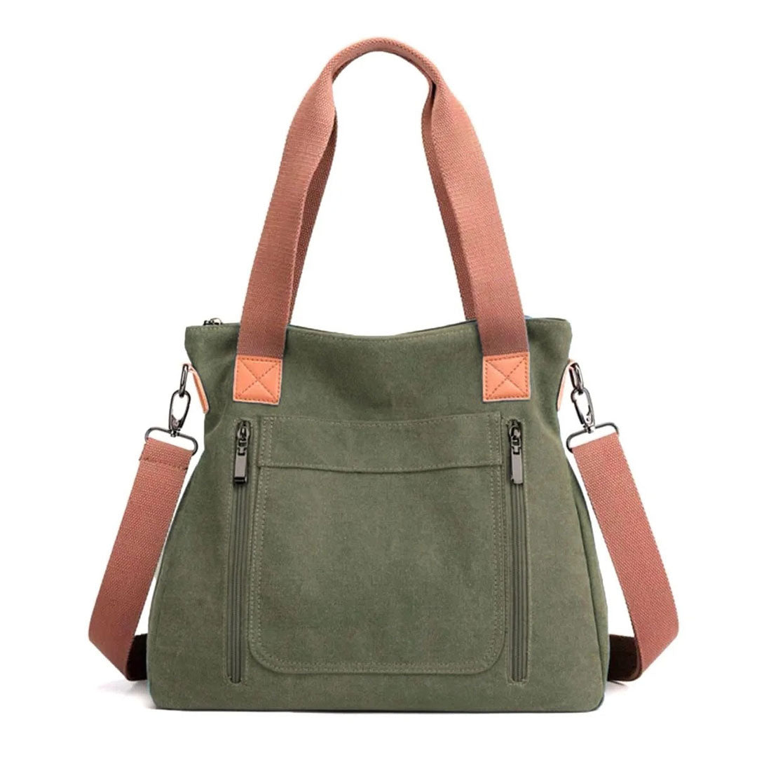 Women's Durable Canvas Crossbody Bag Louise