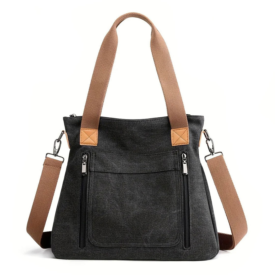 Women's Durable Canvas Crossbody Bag Louise
