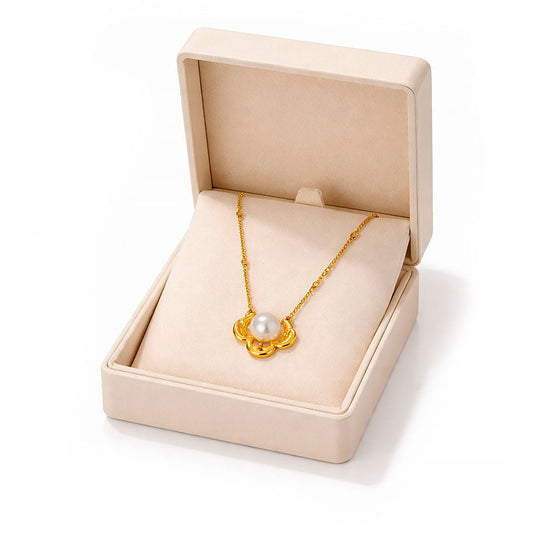 Women's Elegant Flower Pendant Necklace Louise