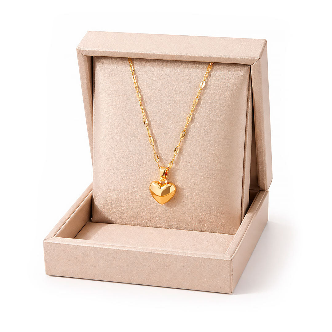 Women's Elegant Heart Pendant Necklace Louise