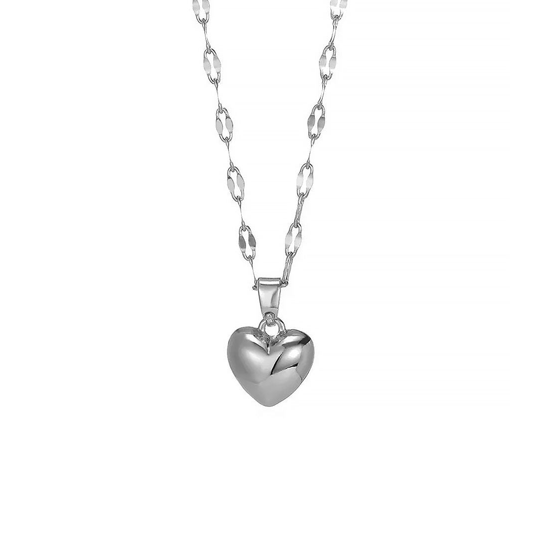 Women's Elegant Heart Pendant Necklace Louise
