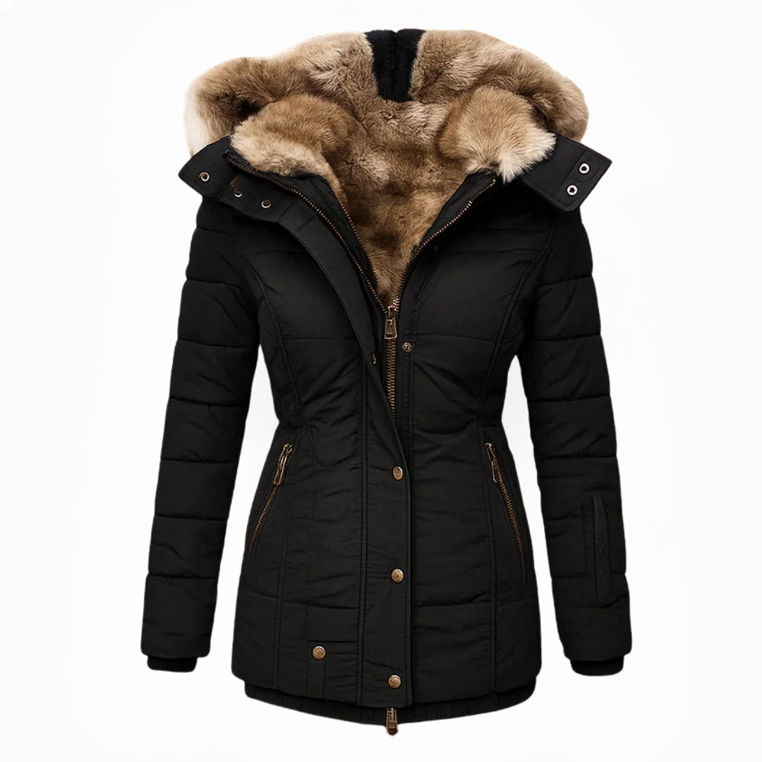 Women's Fur Lined Winter Coat Louise