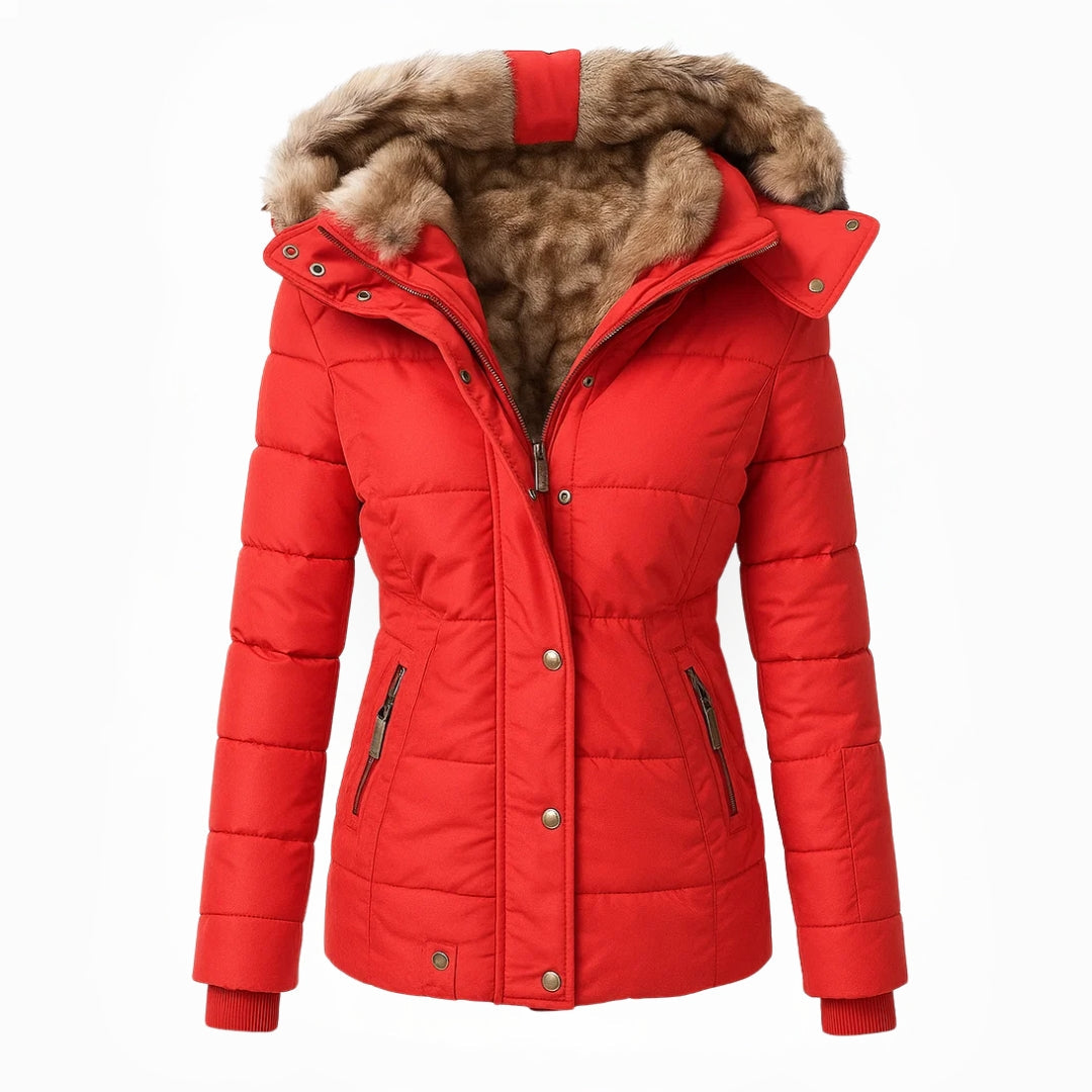 Women's Fur Lined Winter Coat Louise