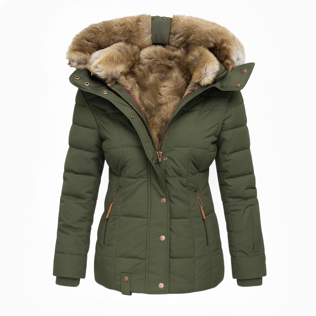 Women's Fur Lined Winter Coat Louise