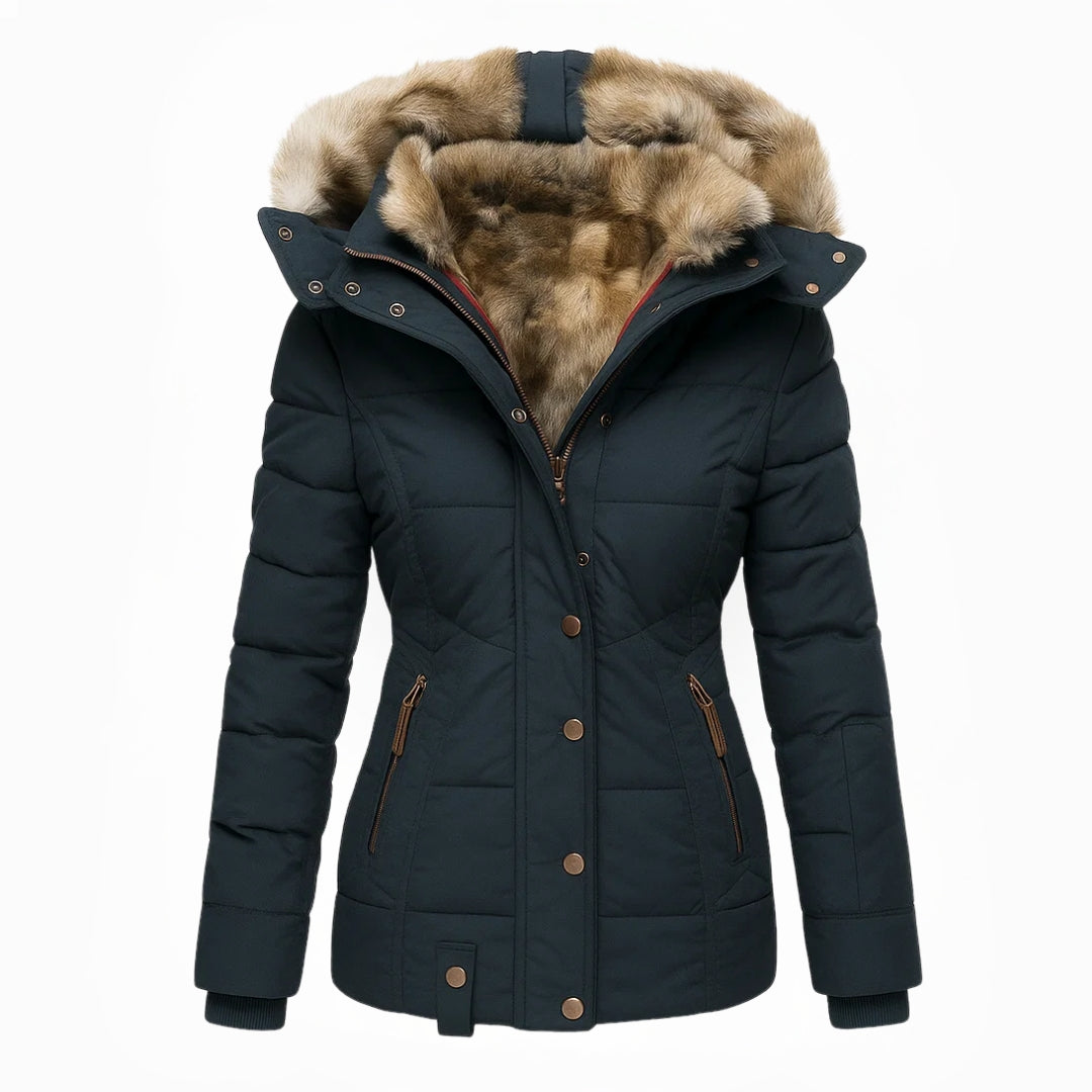 Women's Fur Lined Winter Coat Louise