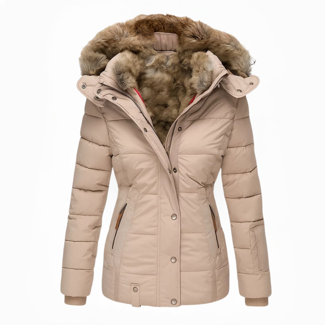Women's Fur Lined Winter Coat Louise